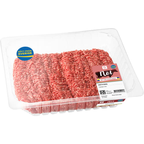Nötfärs 12% Sverige