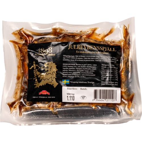 Julrevbenspjäl Honung Färdiglagat Sverige