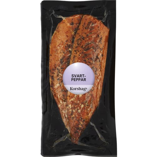 Makrillfilé Varmrökt Svartpeppar