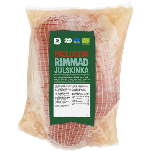 Julskinka Rimmad med Svål Sverige