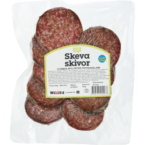 Pepparsalami Skeva Skivor