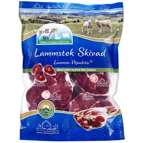 Lammstek Skivad Fryst Nya Zeeland