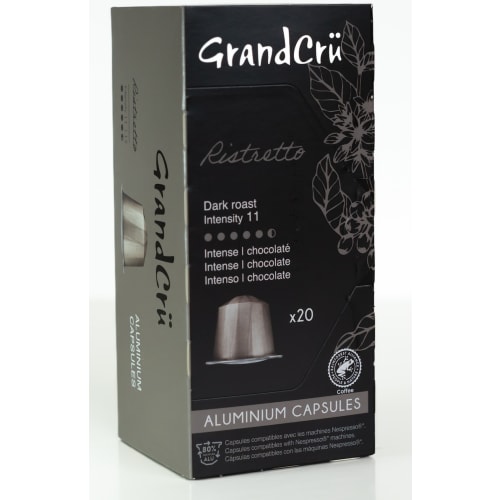Ristretto Dark Roast Aluminium Capsules