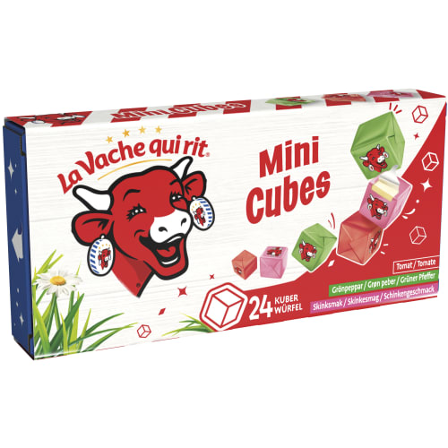 Ostkuber Tomat/grönpeppar/ Skinka