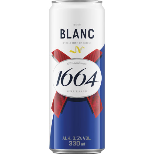 1664 Blanc 3,5% Öl, Burk