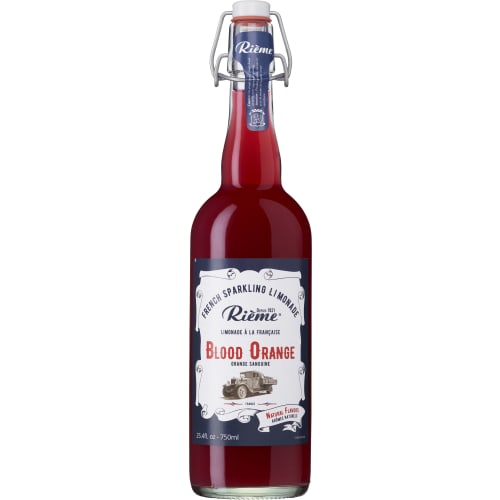 Blood Orange Lemonad Glas