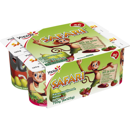 Safari Päron Vanilj Hallon Yoghurt