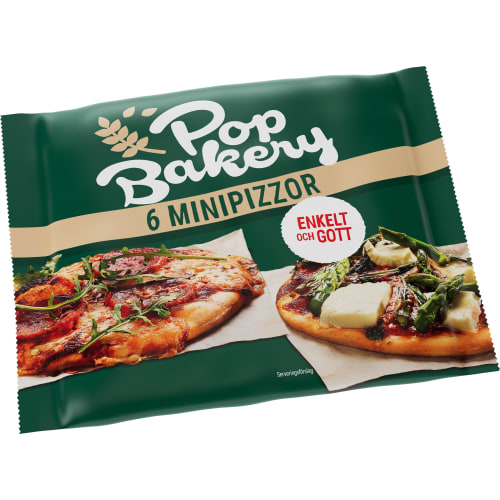 Minipizzor 6-pack
