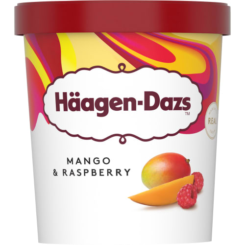 Mango & Rasberry Glass
