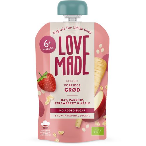 Gröt Havre Palsternacka Jordg Från 6 Månader