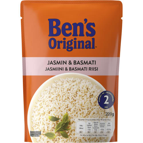 Jasmin&basmati Ris Perfekt På 2 Min
