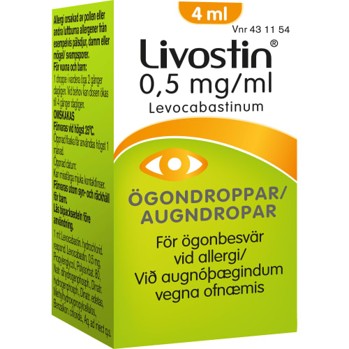 Livostin 0,5Mg/Ml