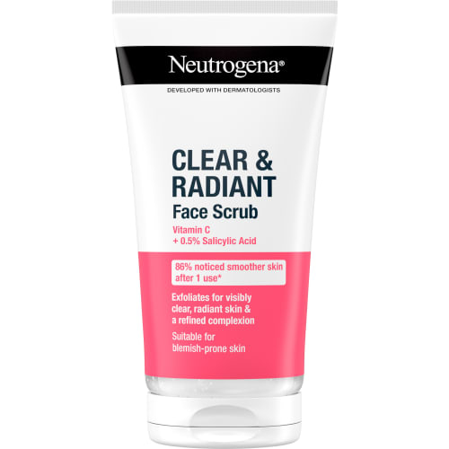 Clear &radiant Face Scrub Vitami C Ansiktstvätt