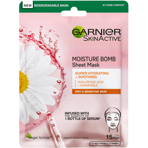 Moisture Bomb Super Hydrating Ansiktmask Torr Käns