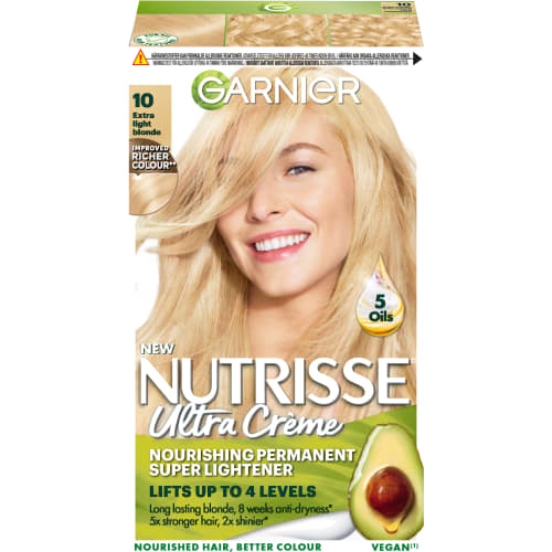 Nutrisse 10 Extra Light Blonde Permanent Hårfärg