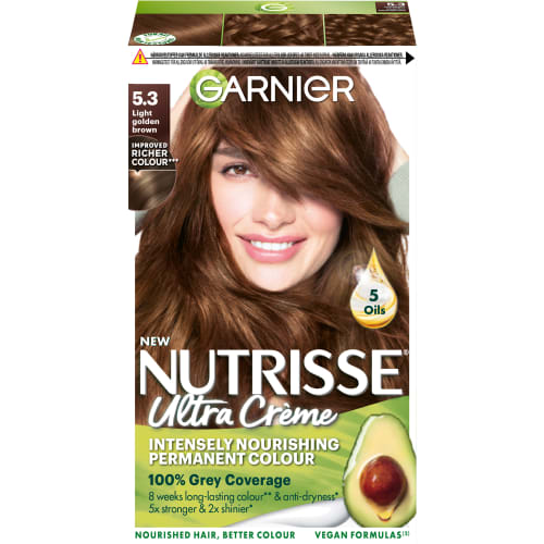 Nutrisse 5.3 Light Golden Brown Permanent Hårfärg