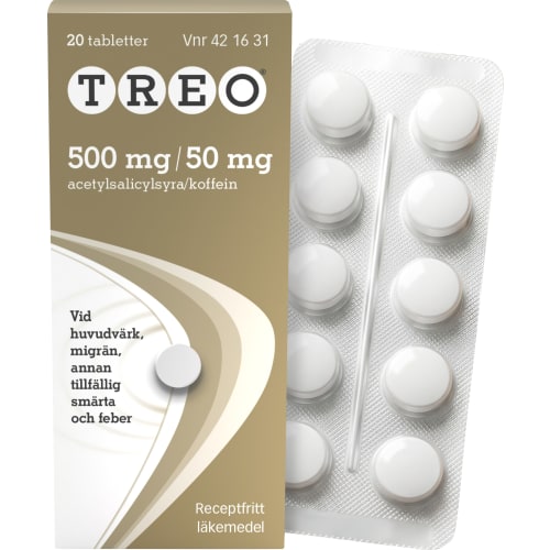 Treo 500mg/50mg Tabletter