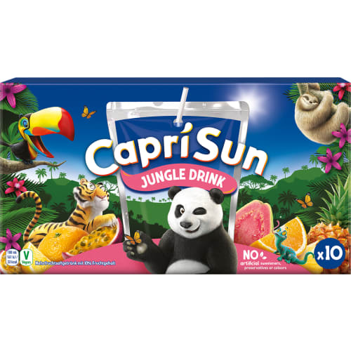 Jungle Capri Sun Stilldrink, Låda