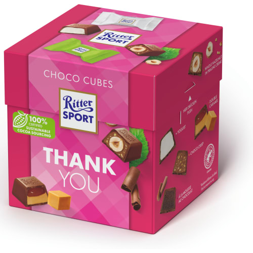Choco Cube Thank You Choklad