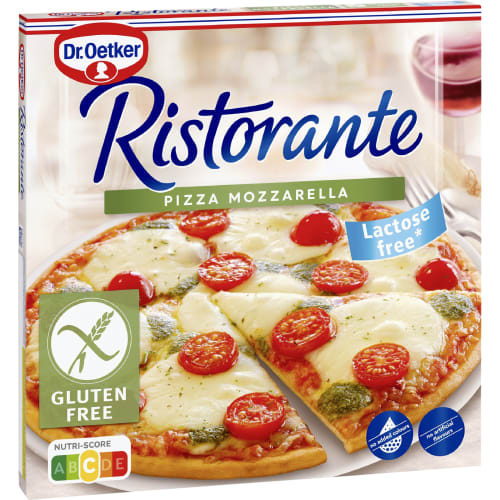 Mozzarella Pizza Glutenfri Fryst