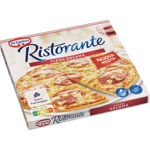 Pizza Salame Ristorante Fryst