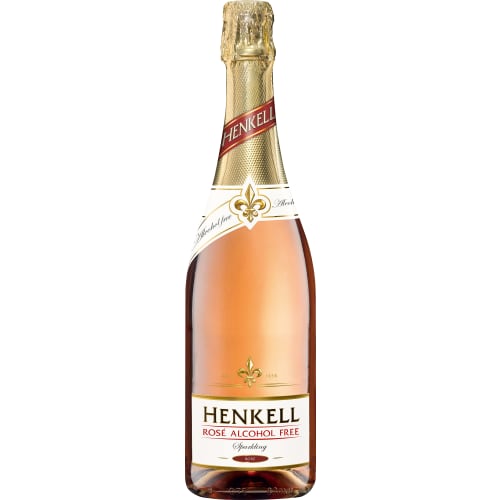 Henkell Mousserande, Alkfri Rosévin, Flaska