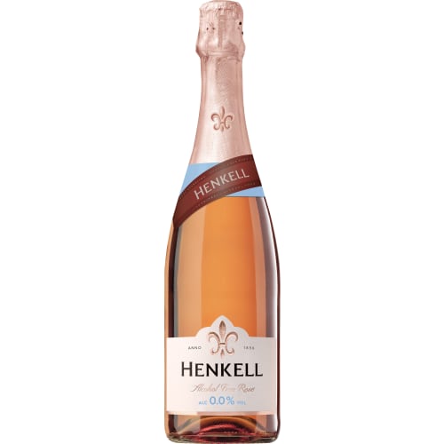 Henkell Mousserande Alkfri Rosévin Flaska