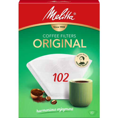 Kaffefilter 102 Vit Original