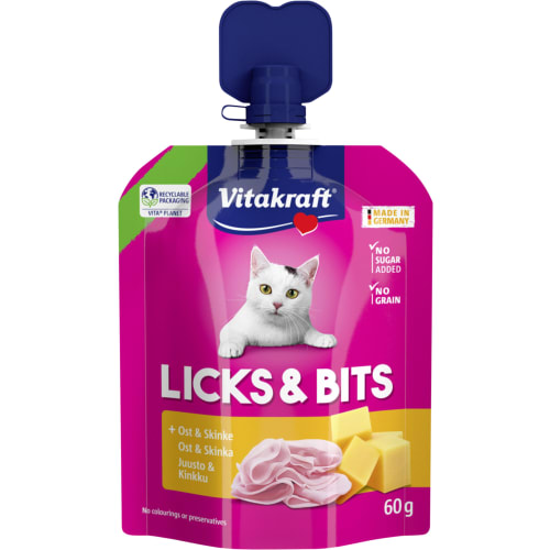 Ost Skinka Licks & Bits Kattgodis