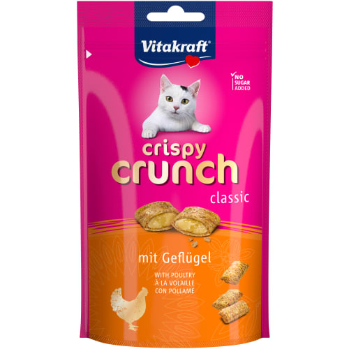 Classic Fågel Crispy Crunch Kattgodis