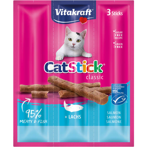 Salmon Catsticks Kattgodis