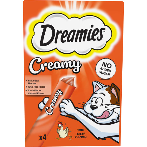 Creamy Chicken Kyckling Kattgodis 4-pack
