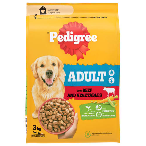 Adult Oxe med Oxe & Grönsaker Hundmat Torr