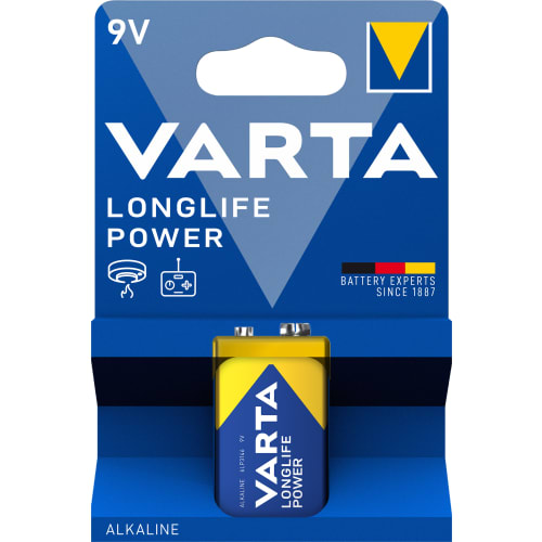 Longlife 9v Power Batteri