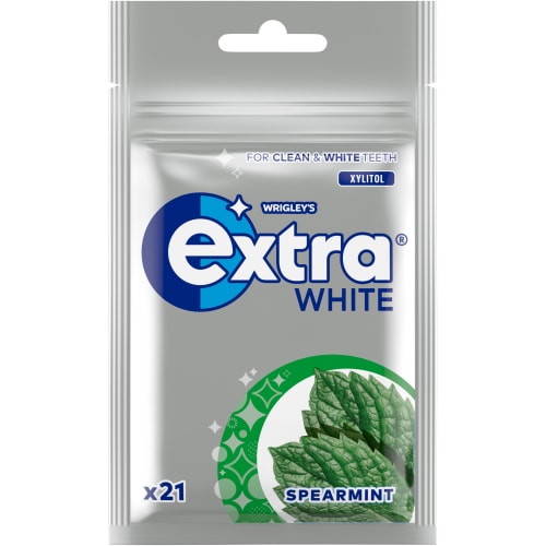 Spearmint Extra White Sugarfree Gum