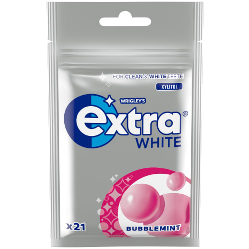 Bubblemint Extra White Sugarfree Gum
