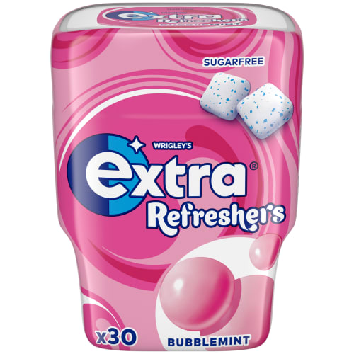 Bubblemint Extra Refresher's Sugarfree Gum