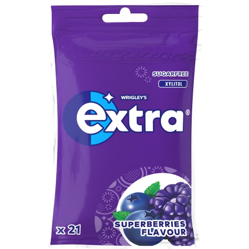 Superberries Extra Sugarfree Gum