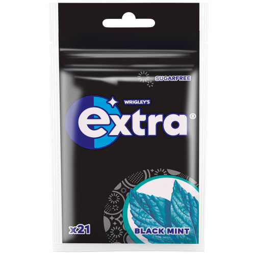 Black Mint Extra Sugarfree Gum