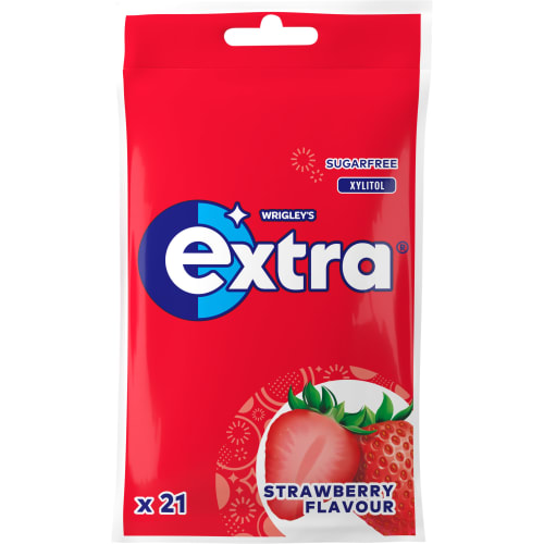 Strawberry Extra Sugarfree Gum