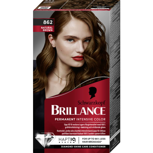 Brillance 862 Natural Brown Permanent Hårfärg