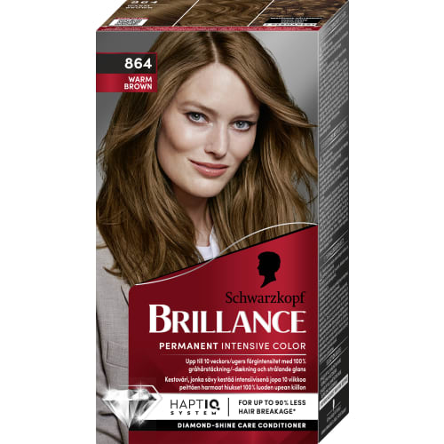 Brillance 864 Warm Brown Permanent Hårfärg