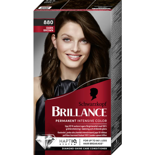 Brillance 880 Dark Brown Permanent Hårfärg
