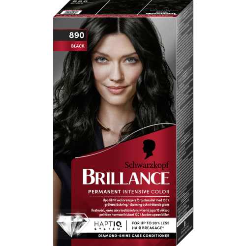 Brillance 890 Black Permanent Hårfärg