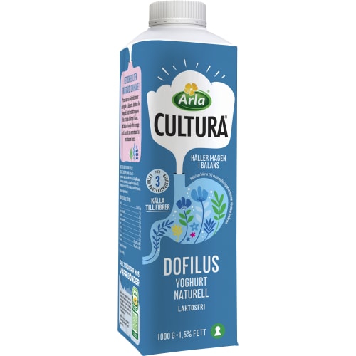 Dofilus Nature Yoghurt Cultura Laktosfri 1,5%
