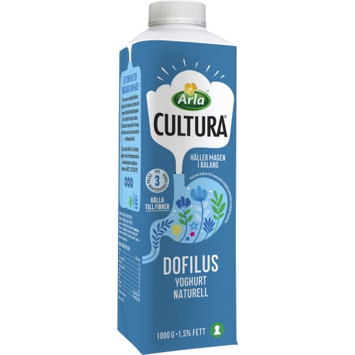 Dofilus Nature Yoghurt Cultura Laktosfri 1,5%