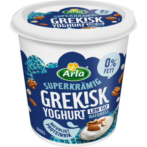 Naturell Grekisk Yoghurt 0%