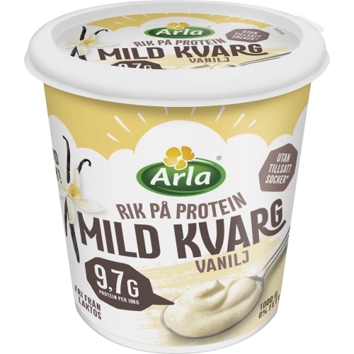 Vanilj Mild Kvarg Laktosfri 0,2%