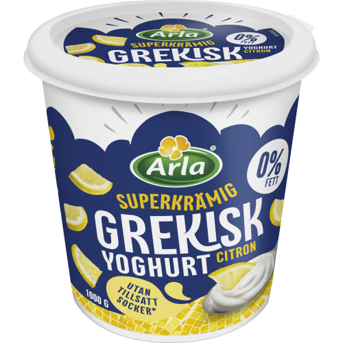 Citron Grekisk Yoghurt 0%