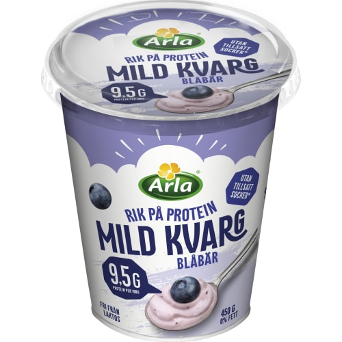 Blåbär Mild Kvarg 0,2%
